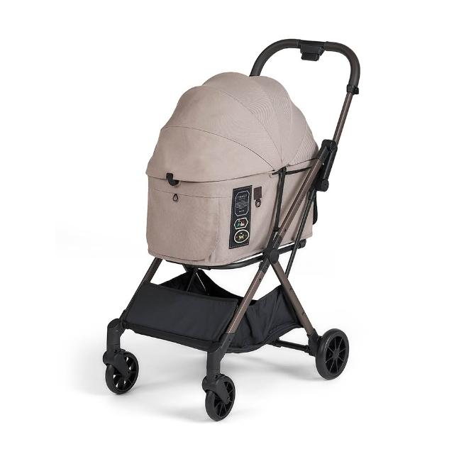 【FikaGO】北歐風寵物推車FREE TO GO 2(領先業界一秒自動收摺)