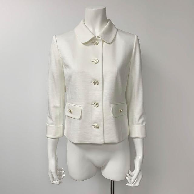 【AZUR】復古翻領排釦外套(不含胸針)