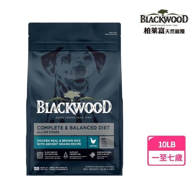 【BLACKWOOD 柏萊富】特調系列犬用寵糧 10磅/4.5公斤(狗飼料 幼犬 低卡保健 成犬活力 特調全齡)