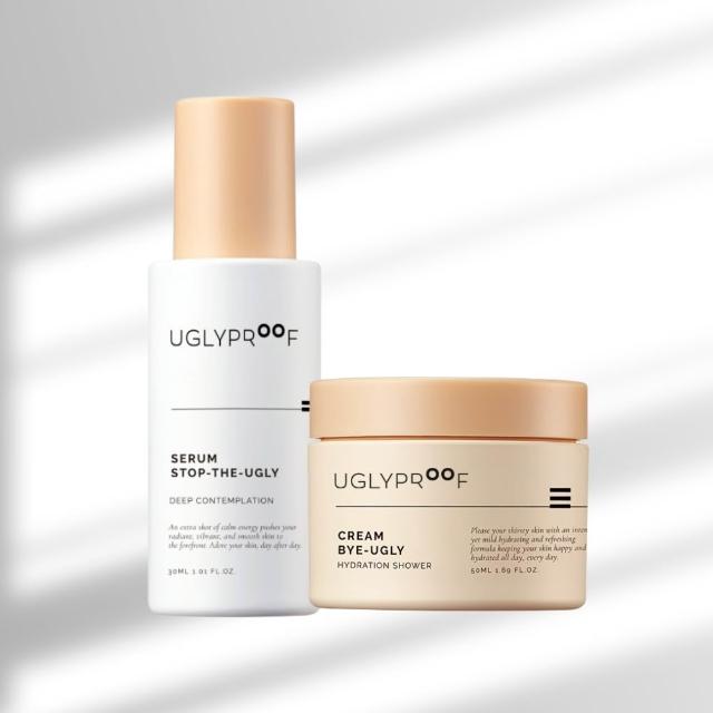 【UGLYPROOF】黃色營養霜50ml + 精華30ml 套組 全天候保濕 深層滋潤 修護 純素 官方直營(韓國原廠公司貨)
