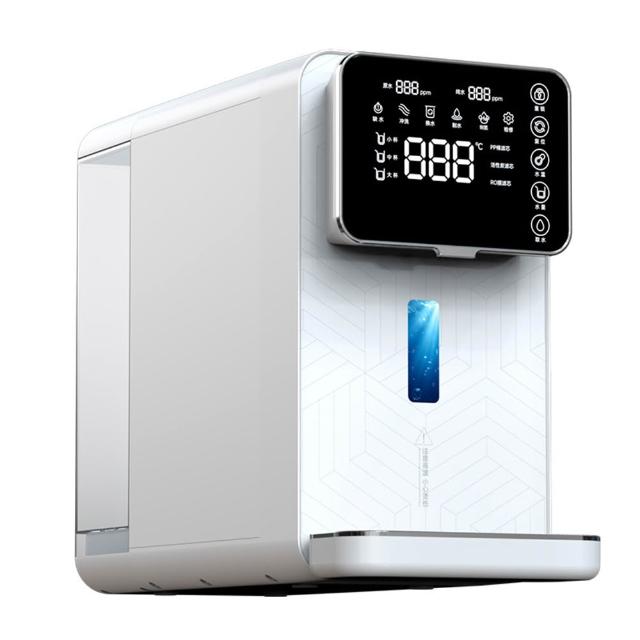 【YIZ藝匠】富氫水機 飲水機 不挑水質(3秒出熱水+5檔水溫調節 SPE離子膜電解 智能大屏顯示 家用免安裝)