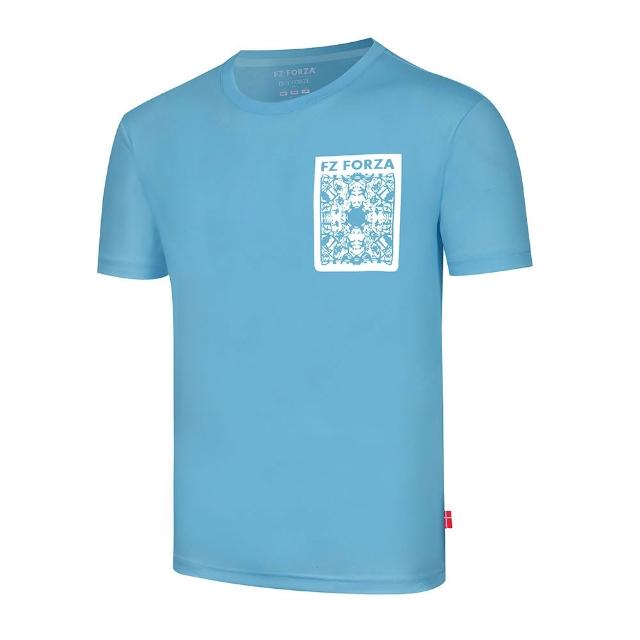 【FZ FORZA】安徒生博物館聯名T-Shirt(FZ_T-503HCA F/L 晨曦藍/象牙白)