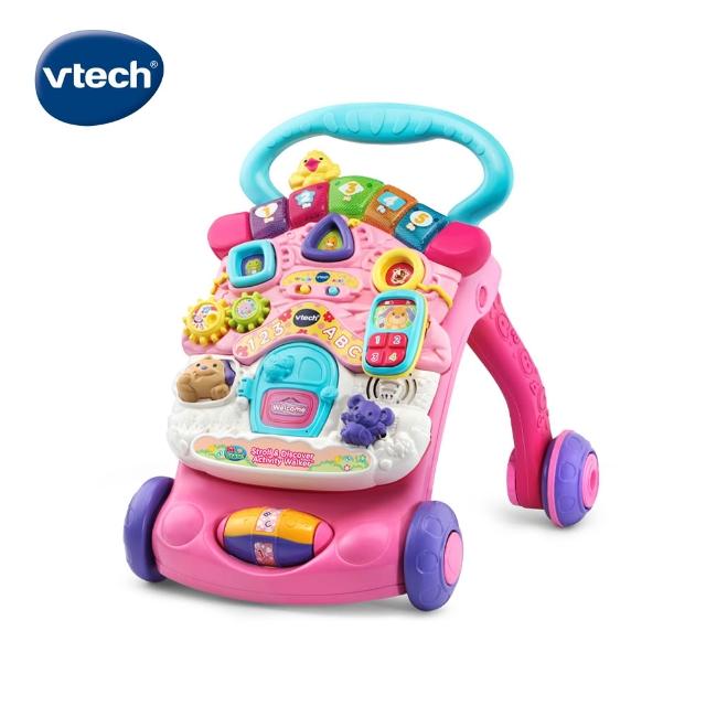 【Vtech】2合1多功能寶寶學步車(2色)