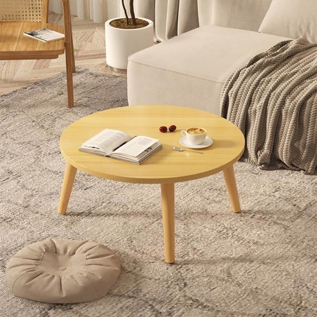 【HOME宜家】茶几 小桌子 30*30*30cm 多色可選 加厚板材 結實穩固(小戶型床頭桌/簡易角几/邊櫃/小圓桌)