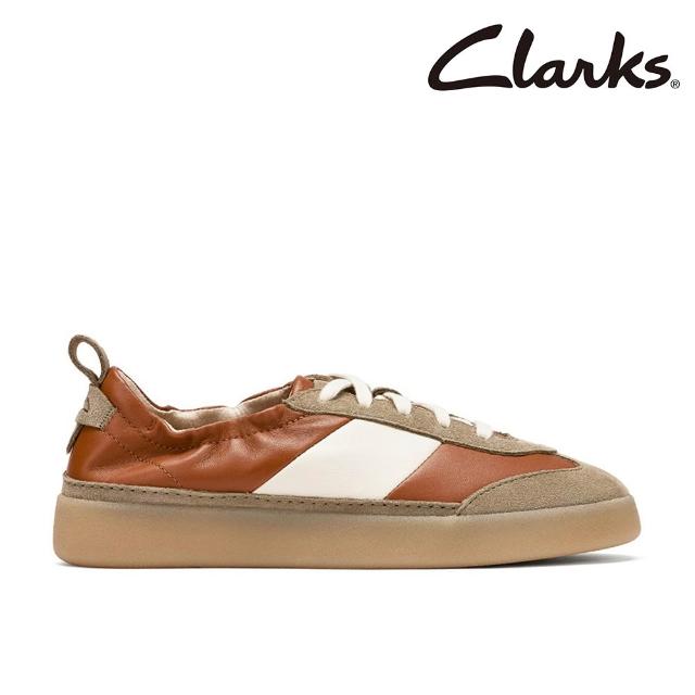 【Clarks】休閒女鞋 休閒鞋/厚底鞋/運動鞋/微風跑