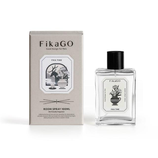 【FikaGO】寵物友善室內噴霧 天然安全成份友善毛孩(香味任選 100ml)