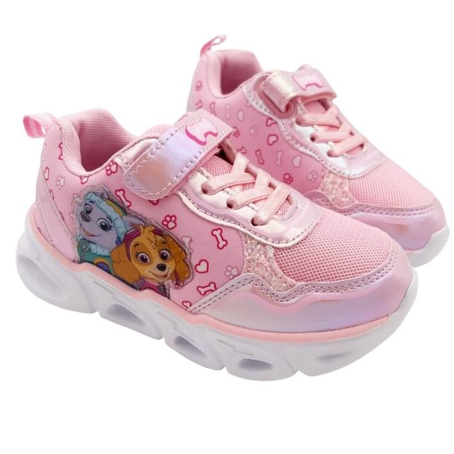 【paw patrol 汪汪隊立大功】正版授權卡通輕量電燈鞋 超人力霸王 運動鞋 童