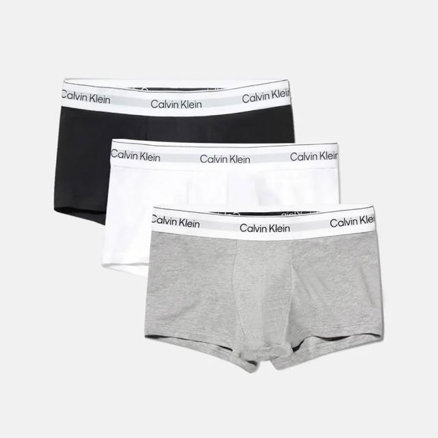 【CALVIN KLEIN】CK 三入組 男生內褲 三角褲 四角褲 平口褲 明星著用款(Icon Cotton)