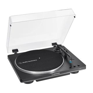 【audio-technica 鐵三角】AT-LP70X BG 黑灰色(全自動 皮帶驅動式 黑膠唱盤機)