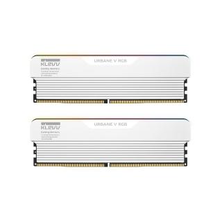 【KLEVV 科賦】URBANE V RGB DDR5 6400 16GBx2 電競超頻桌上型記憶體 (KD5AGUA80-64B300M)