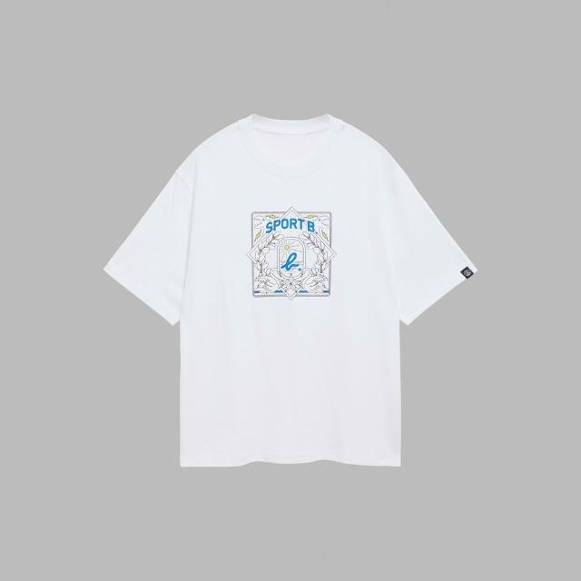 【agnes b.】Sport b. 男裝 趣味 logo 短袖 T恤(多款任選)