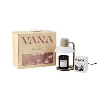 【VANA】Kos 溫暖灰暖燈禮盒|可定時調光|享保固|居家氛圍燈|北歐設計|融燭燈|蠟燭燈|秋季香氛賞