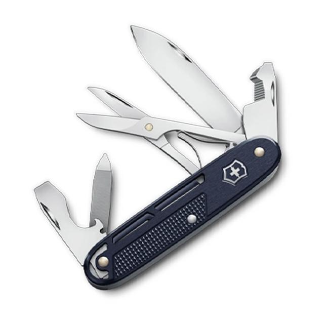 VICTORINOX 瑞士維氏】瑞士刀Synergy X Alox 含便攜夾開箱器93mm/10用