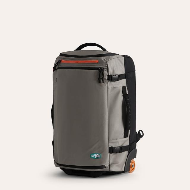 【BAGSMART】旅人Ultra兩用雙肩拉桿包43L ★大容量 防潑水 滑板輪 登機旅行袋
