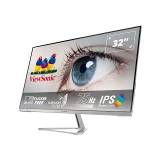 14593028 OL 【ViewSonic 優派】無線鍵鼠組★VX3276-MHD-3 32型 IPS 美型 窄邊框螢幕(HDR10/內建喇叭)