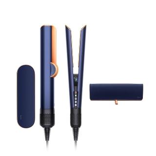 【dyson 戴森】HT01 Airstrait™ 二合一吹風直髮器(普魯士藍色)
