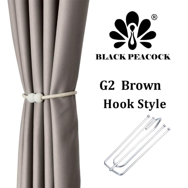 【BLACK PEACOCK 黑孔雀】純色遮光窗簾單片寬130*高200CM-1片入(遮光窗簾 半腰窗簾 門簾 風水簾 多色可選)