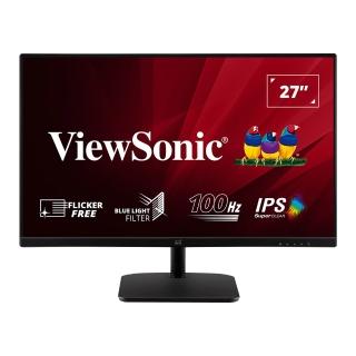 【ViewSonic 優派】(2入組)VA2732-MH-2  27型 IPS 100Hz 護眼電腦螢幕(內建喇叭/1ms)