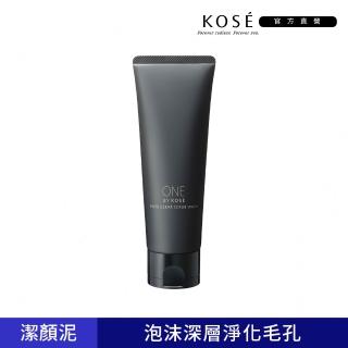 【KOSE 高絲】ONE BY KOSE 黑碳磨砂潔顏泥130g