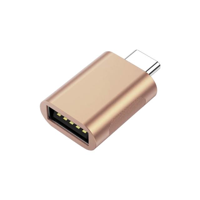 【ZA 喆安】USB3.2 Gen2 10G Type-C公 to A母OTG轉接頭 USB-A to Type-C轉接頭(適用iPhone17/16/筆電/手機)