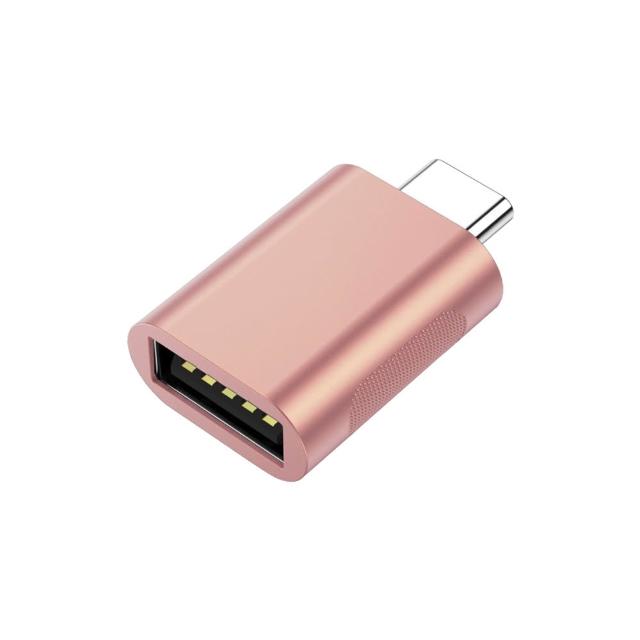 【ZA 喆安】USB3.2 Gen2 10G Type-C公 to A母OTG轉接頭 USB-A to Type-C轉接頭(適用iPhone17/16/筆電/手機)