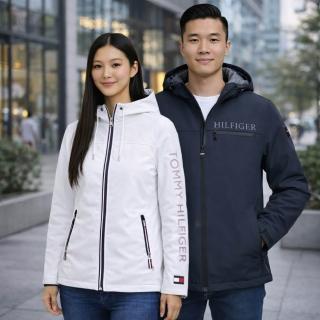 【TOMMY HILFIGER】男女款連帽外套可任選(軟殼 運動外套 防風外套 拉鍊  保暖)