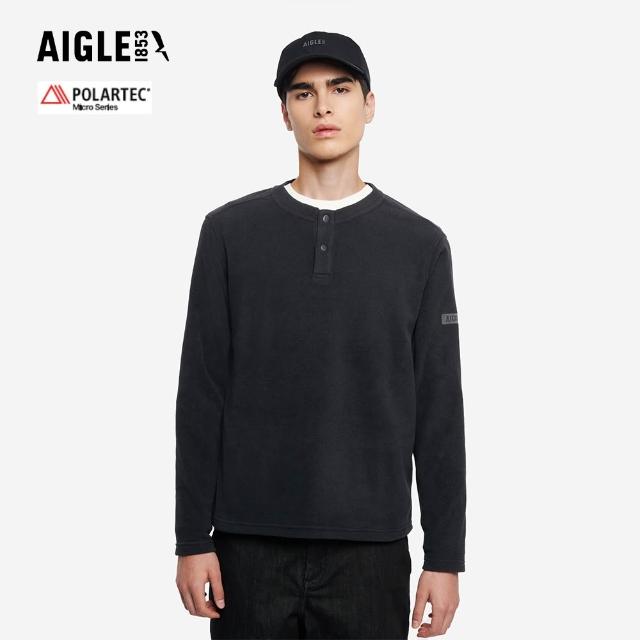 【AIGLE】男女款 POLARTEC 刷毛保暖罩衫｜AG-5A133/AG-5A244(女上衣 男上衣 罩衫 保暖上衣 刷毛衣)