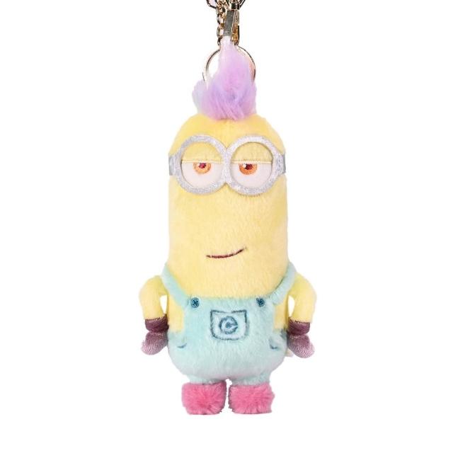 【MINIONS 小小兵】環球影城小小兵玩偶吊飾耳機包TIM熊提姆熊(正版閨蜜女友男友女兒子生日交換聖誕禮物)