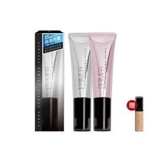 【Solone】momo限定美妝袋(補水柔焦妝前精華2入+粉底液6g)交換禮物