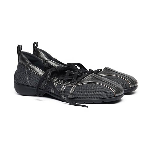 【Rockfish Weatherwear】BLISS LACEUP SNEAKERS 綁帶 運動鞋 芭蕾舞 復古 韓系 黑色 女鞋
