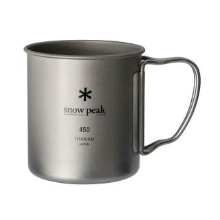 【Snow Peak】鈦金屬單層杯-450 MG-143 450ml鈦杯 露營杯 登山杯 單層鈦杯 直火加熱