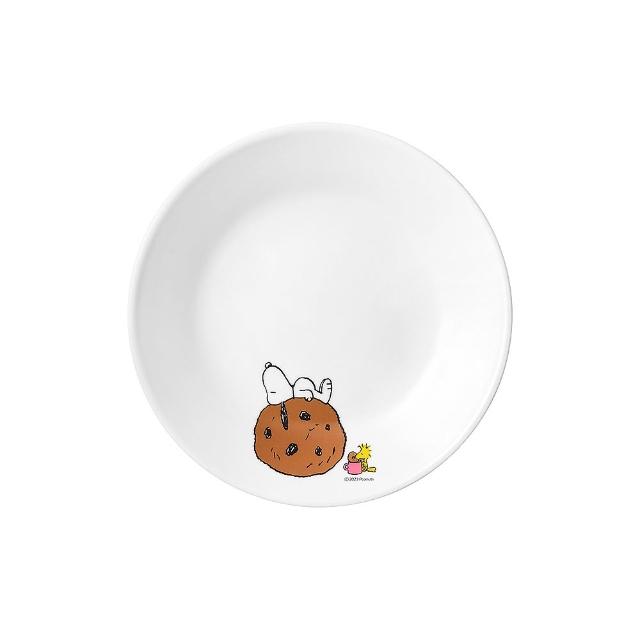 【CorelleBrands 康寧餐具】MOMO獨家SNOOPY交換禮物禮包-餐盤2入加餐具1入加馬克杯1入