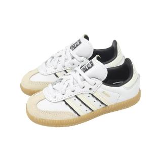 【adidas 愛迪達】休閒鞋 Samba OG EL I 小童鞋 學步鞋 嬰兒鞋 白 膠底 愛迪達(IH5643)