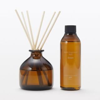 【MUJI 無印良品】空間芬香油/200ml+補充瓶(木質/綠意/柑橘/花香/純淨/草本)