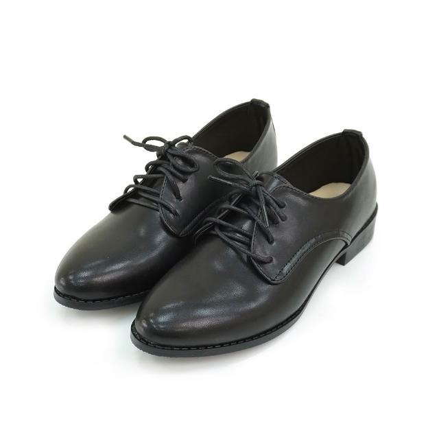 【MATERIAL 瑪特麗歐】T52413  一般碼23-25另有加大碼  女鞋 休閒鞋 MIT簡約綁帶牛津鞋(休閒鞋)