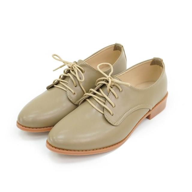 【MATERIAL 瑪特麗歐】T52413  一般碼23-25另有加大碼  女鞋 休閒鞋 MIT簡約綁帶牛津鞋(休閒鞋)