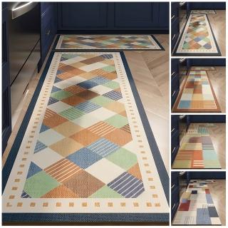 【LZQ】買長送短 美式珪藻土廚房地墊 40*60+40*120cm 吸水防油腳踏墊 防滑地墊 浴室地墊 玄關墊 刮泥地毯