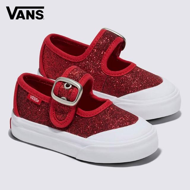 【VANS】官方旗艦 Mary Jane 小童款 亮片滑板鞋 休閒鞋(多款任選)