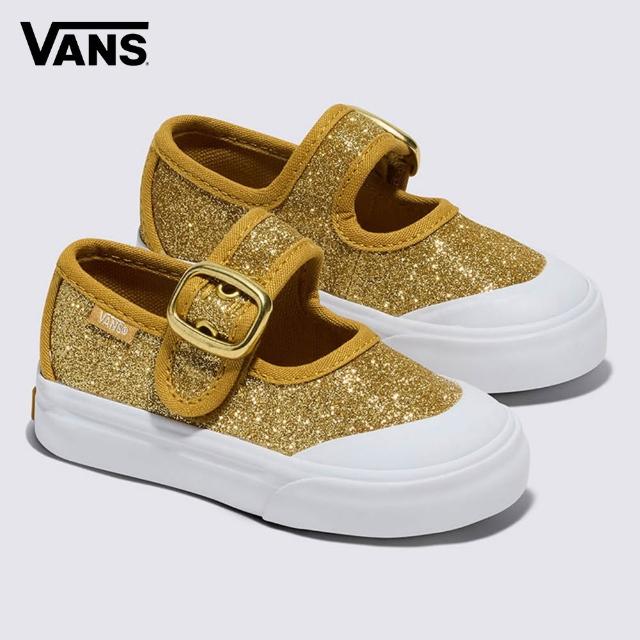 【VANS】官方旗艦 Mary Jane 小童款 亮片滑板鞋 休閒鞋(多款任選)