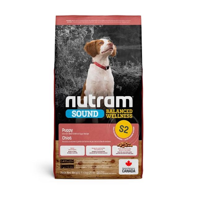 【Nutram 紐頓】S10/S2/S6/S8/S9無穀均衡健康系列狗飼料 11.4kg/25lb(幼犬/成犬/老犬、狗糧)