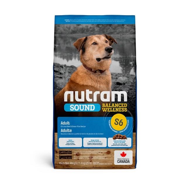 【Nutram 紐頓】S10/S2/S6/S8/S9無穀均衡健康系列狗飼料 11.4kg/25lb(幼犬/成犬/老犬、狗糧)