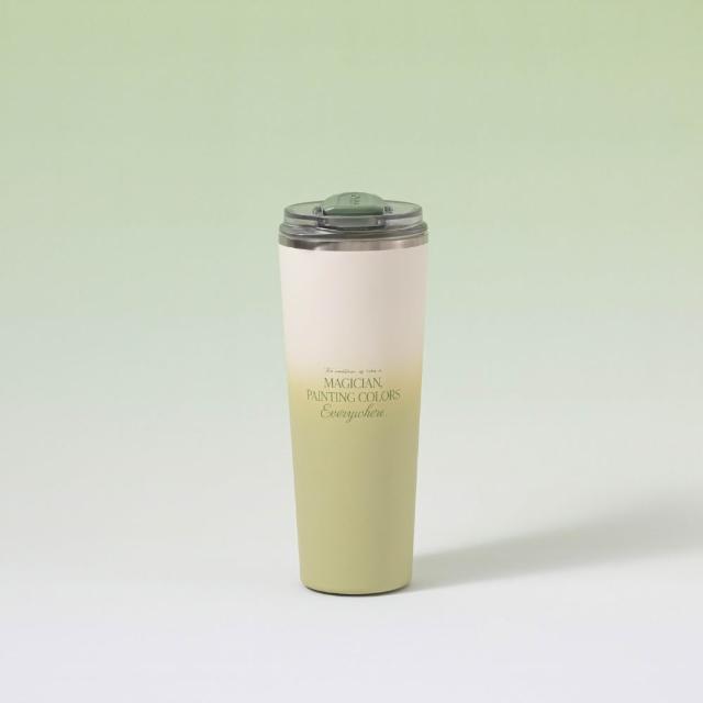【Oolab 良杯製所】不鏽鋼鈦陶瓷易潔層隨行杯800ml(不含吸管/鈦塗層/保溫杯/多功能杯蓋/防漏)