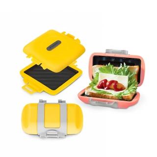 【買一送一★日本kokomo】買 微波點心器 送 熱壓煎烤器(微波專用)