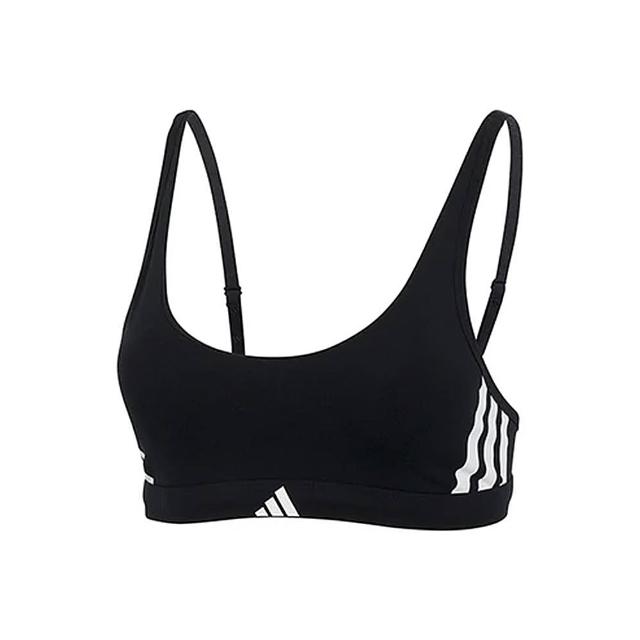【adidas 愛迪達】女內衣 單入 舒適棉質 柔軟輕盈 快乾吸濕排汗 可調肩帶無鋼圈內衣任選(女內著 運動內衣)