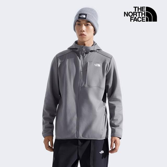 【The North Face】北面男女款拼接色保暖抓絨外套(多款可選)