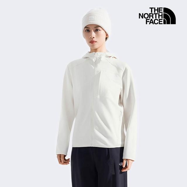 【The North Face】北面男女款拼接色保暖抓絨外套(多款可選)