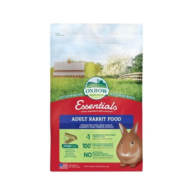 【OXBOW】活力-成兔配方飼料 5磅/2.27kg(美國OXBOW、兔子飼料、壓縮糧)
