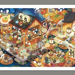 【Pintoo】沛吉 - 食 • 物語 - 宵夜 - 拼圖1000片