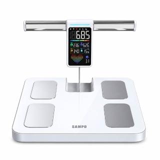【SAMPO 聲寶】八電極智能體脂計/體重計/體脂機/APP監測(BF-Z2502BL)