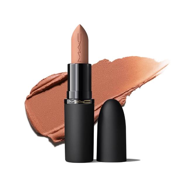 【M.A.C】4D立體豐唇組(輕親雲霧保濕唇膏+超持妝36H柔霧遮瑕液7ML)